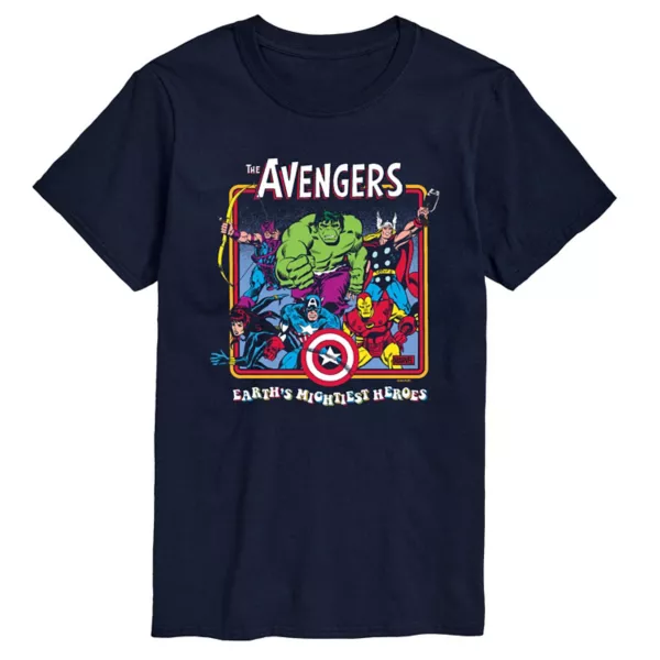 Футболка с принтом "Мстители: великие герои Земли" для больших размеров Marvel, синий
Футболка с принтом "Мстители: великие герои Земли" для больших размеров Marvel, синий