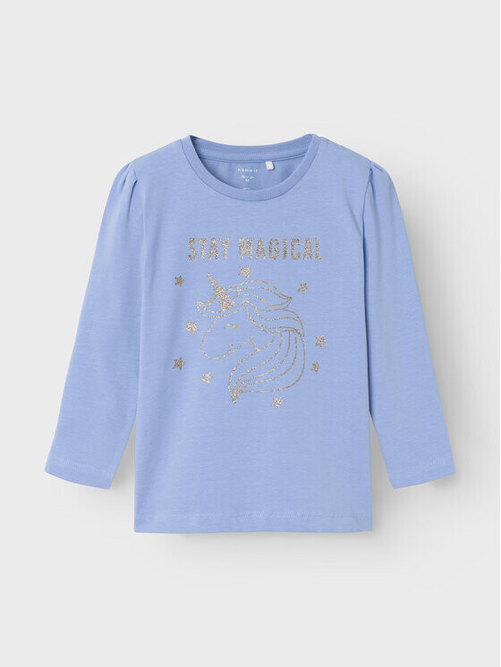 Блуза стандартного кроя Name It, синий
Блуза стандартного кроя Name It, синий