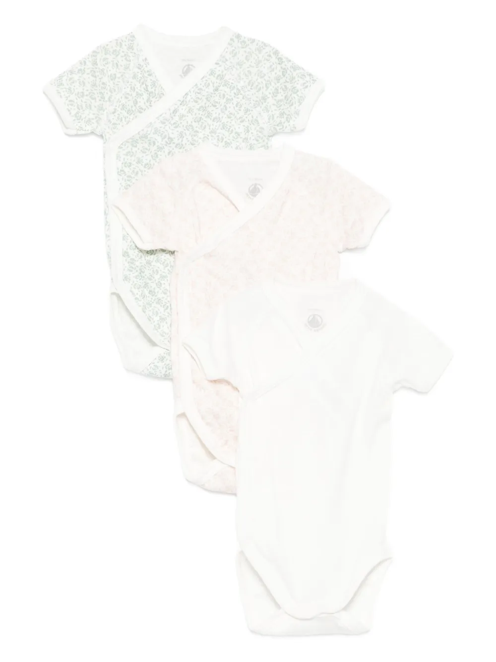 Комплект из трех боди с принтом Petit Bateau, белый
Комплект из трех боди с принтом Petit Bateau, белый