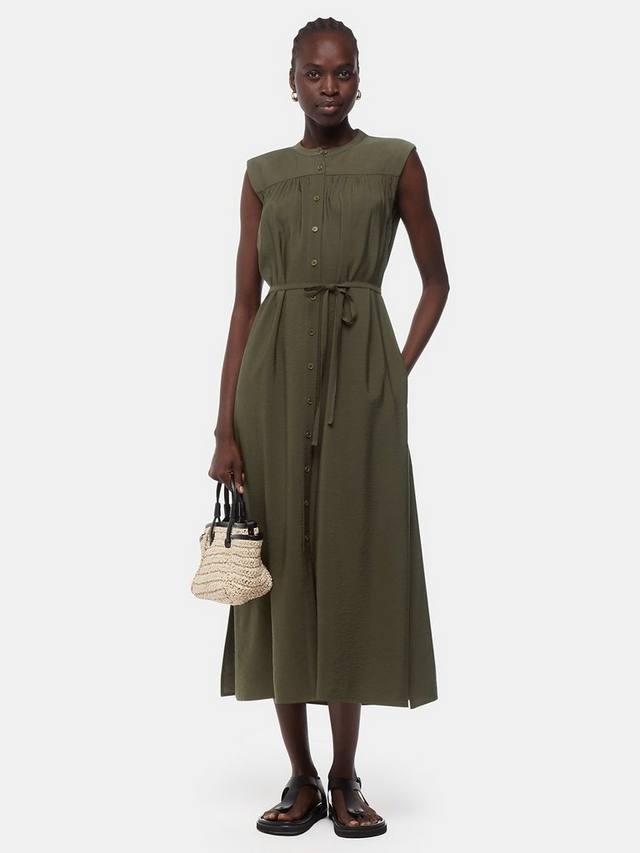 Миди-платье ilana на пуговицах Whistles, хаки
Миди-платье ilana на пуговицах Whistles, хаки