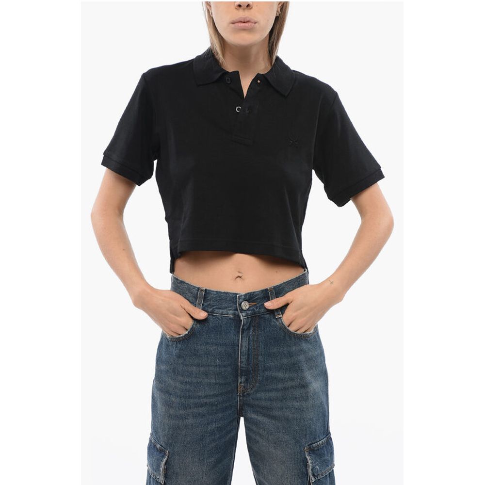 Черная хлопковая рубашка-поло John Richmond, Black
Черная хлопковая рубашка-поло John Richmond, Black