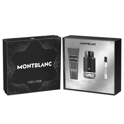 Montblanc Explorer Gift Box for Men Perfume EDP 100ml Travel Scent 7.5ml Shower Gel 100ml Mont Blanc
Montblanc Explorer Gift Box for Men Perfume EDP 100ml Travel Scent 7.5ml Shower Gel 100ml Mont Blanc