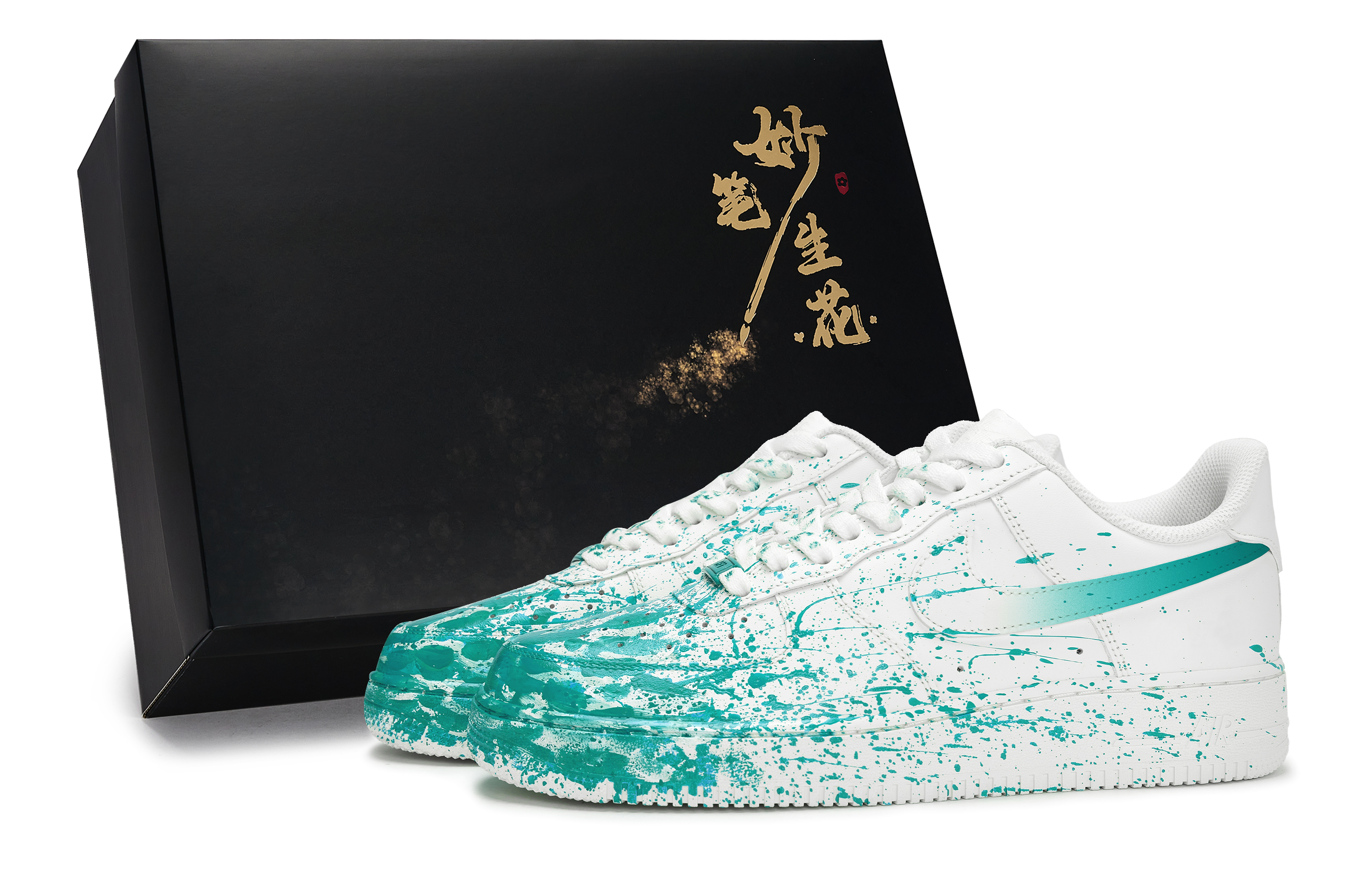 Nike Кроссовки Air Force 1 с низким верхом, противоскользящие, износостойкие, для скейтбординга, мужские, белые, зеленые
Nike Кроссовки Air Force 1 с низким верхом, противоскользящие, износостойкие, для скейтбординга, мужские, белые, зеленые