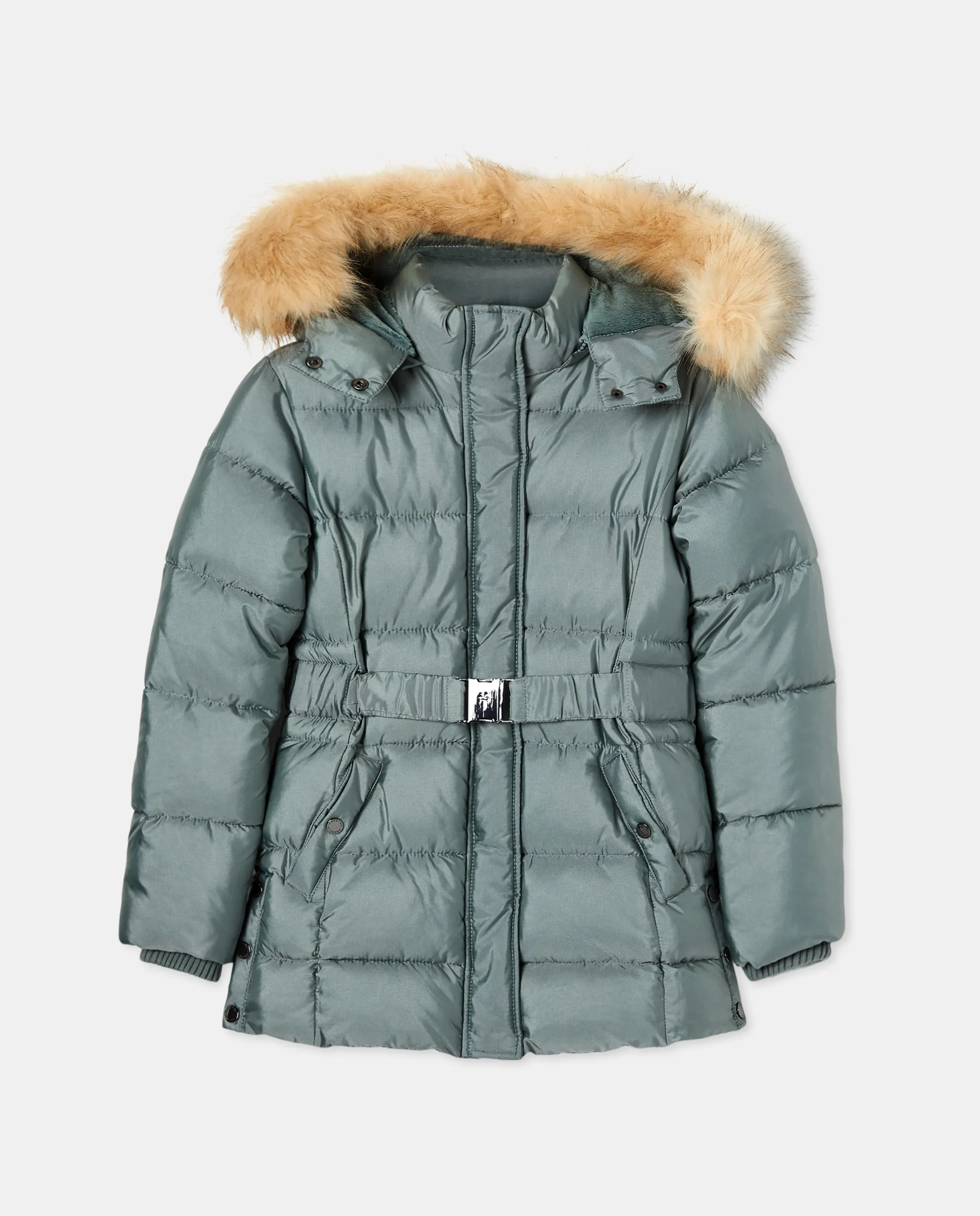 Пуховик с отстегивающимся капюшоном и поясом для мальчика Coconut El Corte Inglés, зеленый
Пуховик с отстегивающимся капюшоном и поясом для мальчика Coconut El Corte Inglés, зеленый