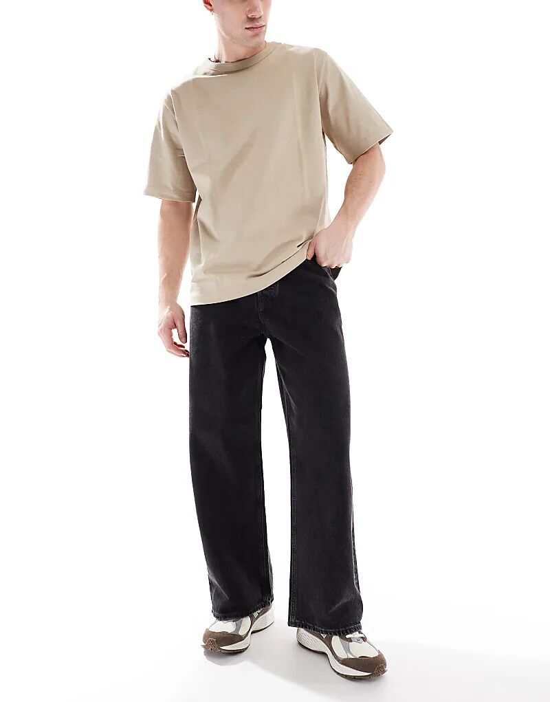 Джинсы Dave wide fit черного цвета Jack & Jones
Джинсы Dave wide fit черного цвета Jack & Jones