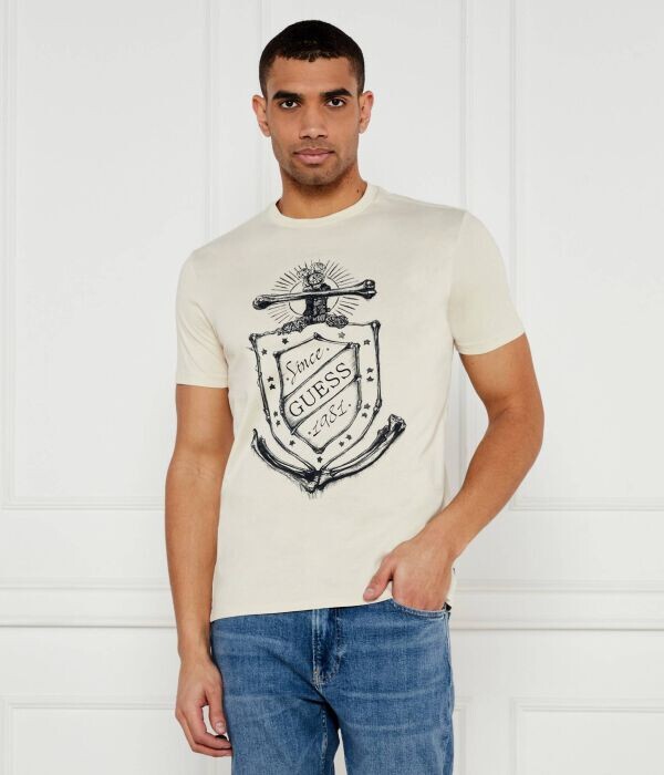 Футболка Guess Jeans Regular Fit, бежевый
Футболка Guess Jeans Regular Fit, бежевый