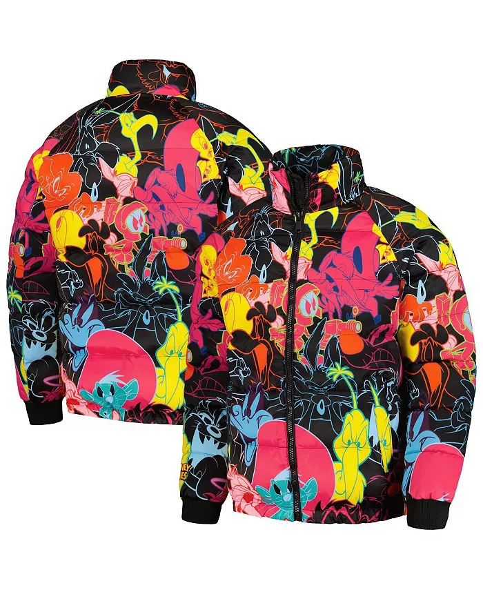 Мужская черная утепленная куртка-пуховик Looney Tunes Bugs Bunny с рукавом реглан и молнией по всей длине Freeze Max
Мужская черная утепленная куртка-пуховик Looney Tunes Bugs Bunny с рукавом реглан и молнией по всей длине Freeze Max