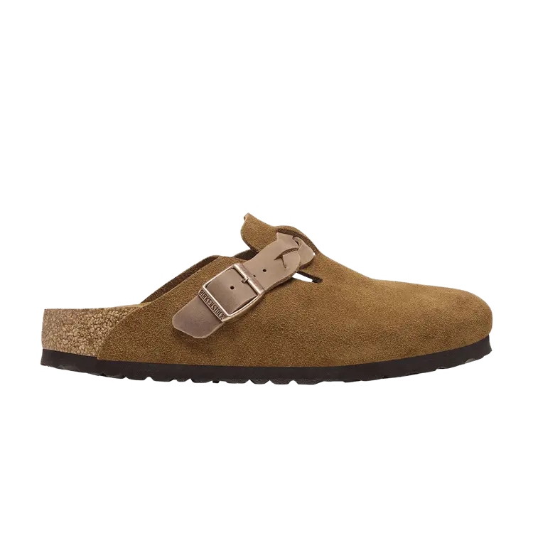 Кроссовки Boston Braided Suede Leather Narrow 'Mink', коричневый
Кроссовки Boston Braided Suede Leather Narrow 'Mink', коричневый