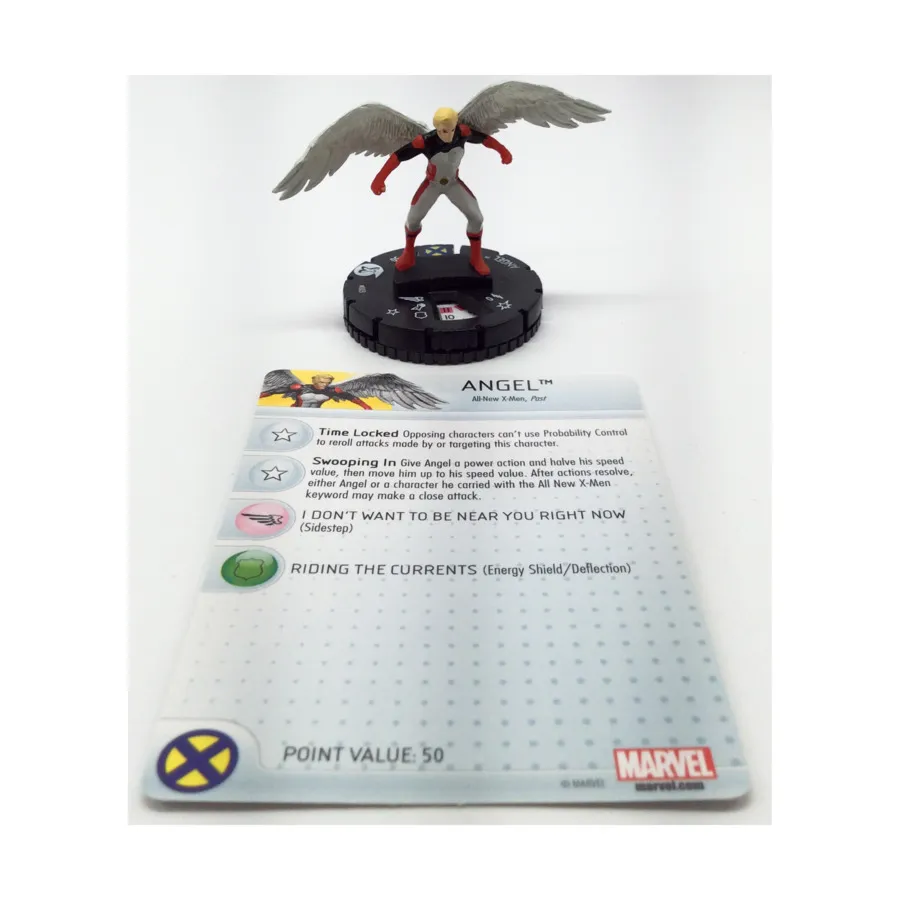 Ангел № 003 — Странные Люди Икс, Marvel HeroClix - Fast Forces - Singles
Ангел № 003 — Странные Люди Икс, Marvel HeroClix - Fast Forces - Singles