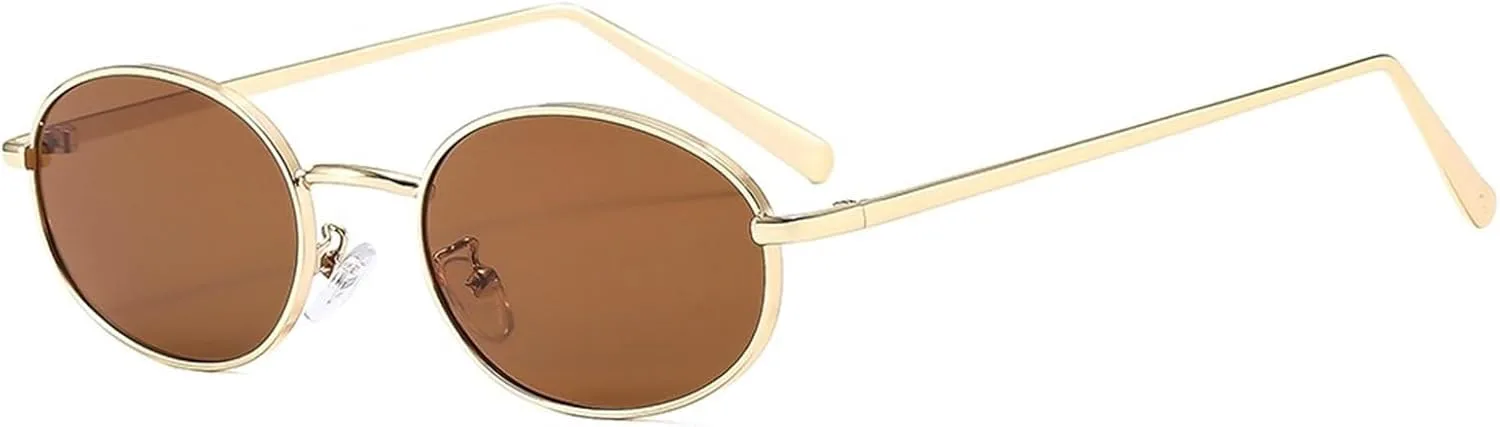 Мужские солнцезащитные очки в маленькой металлической оправе, для активного отдыха, женские солнцезащитные очки для шопинга и поездок на работу Generic, Brown
Мужские солнцезащитные очки в маленькой металлической оправе, для активного отдыха, женские солнцезащитные очки для шопинга и поездок на работу Generic, Brown