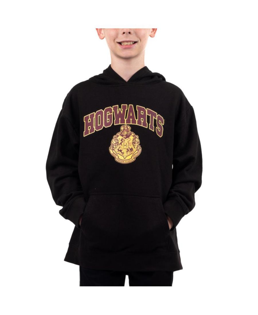 Детская черная толстовка с капюшоном и гербом Хогвартса Harry Potter, Black
Детская черная толстовка с капюшоном и гербом Хогвартса Harry Potter, Black