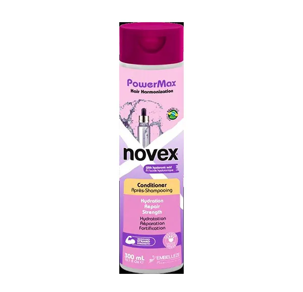 Увлажняющий кондиционер для волос Power Max Novex, 300 ml 
Увлажняющий кондиционер для волос Power Max Novex, 300 ml