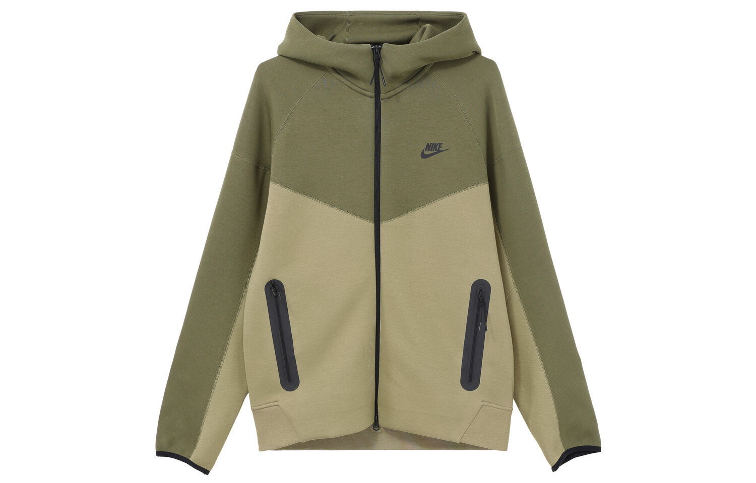 Спортивная флисовая толстовка для мужчин, цвет оливковый зеленый Nike, оливково-зеленый 
Спортивная флисовая толстовка для мужчин, цвет оливковый зеленый Nike, оливково-зеленый