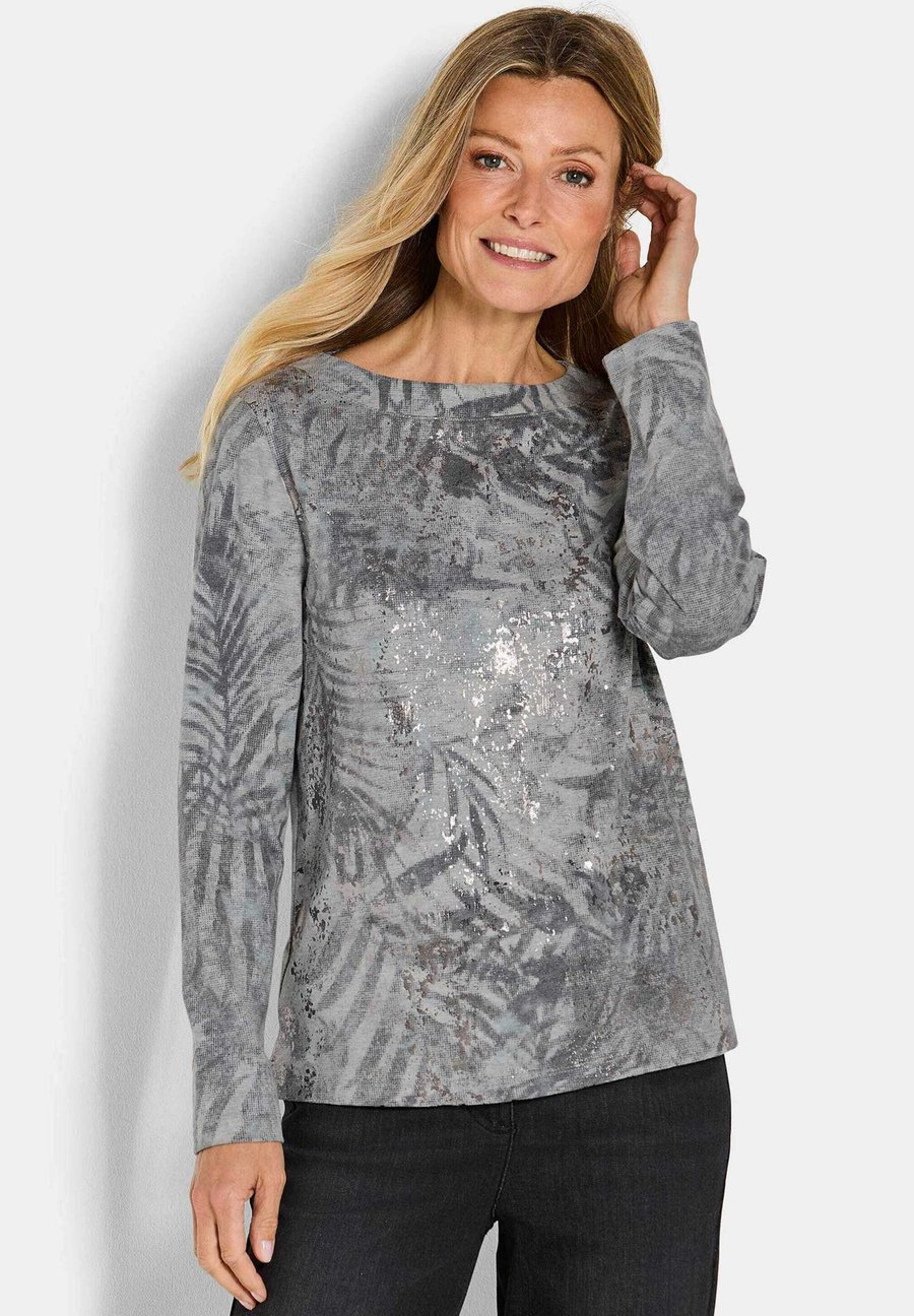 Топ GOLDNER IN METALLIC-OPTIK, Grey Patterned/Grey
Топ GOLDNER IN METALLIC-OPTIK, Grey Patterned/Grey