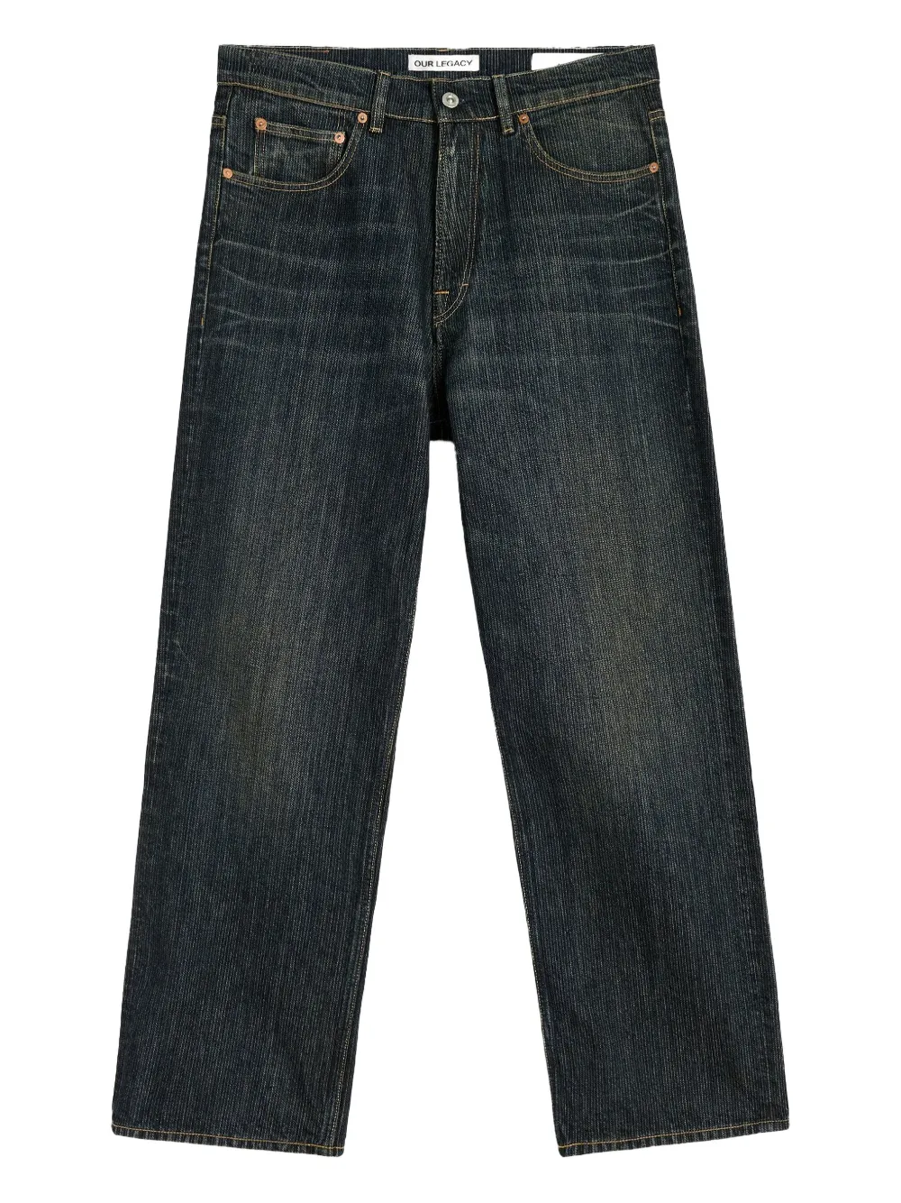 Джинсы из твила с цепочкой OUR LEGACY, синий
Джинсы из твила с цепочкой OUR LEGACY, синий