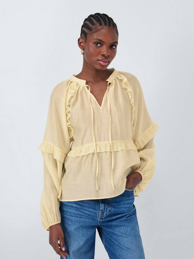 Майла топ с оборками AND/OR, цвет Buttermilk 
Майла топ с оборками AND/OR, цвет Buttermilk