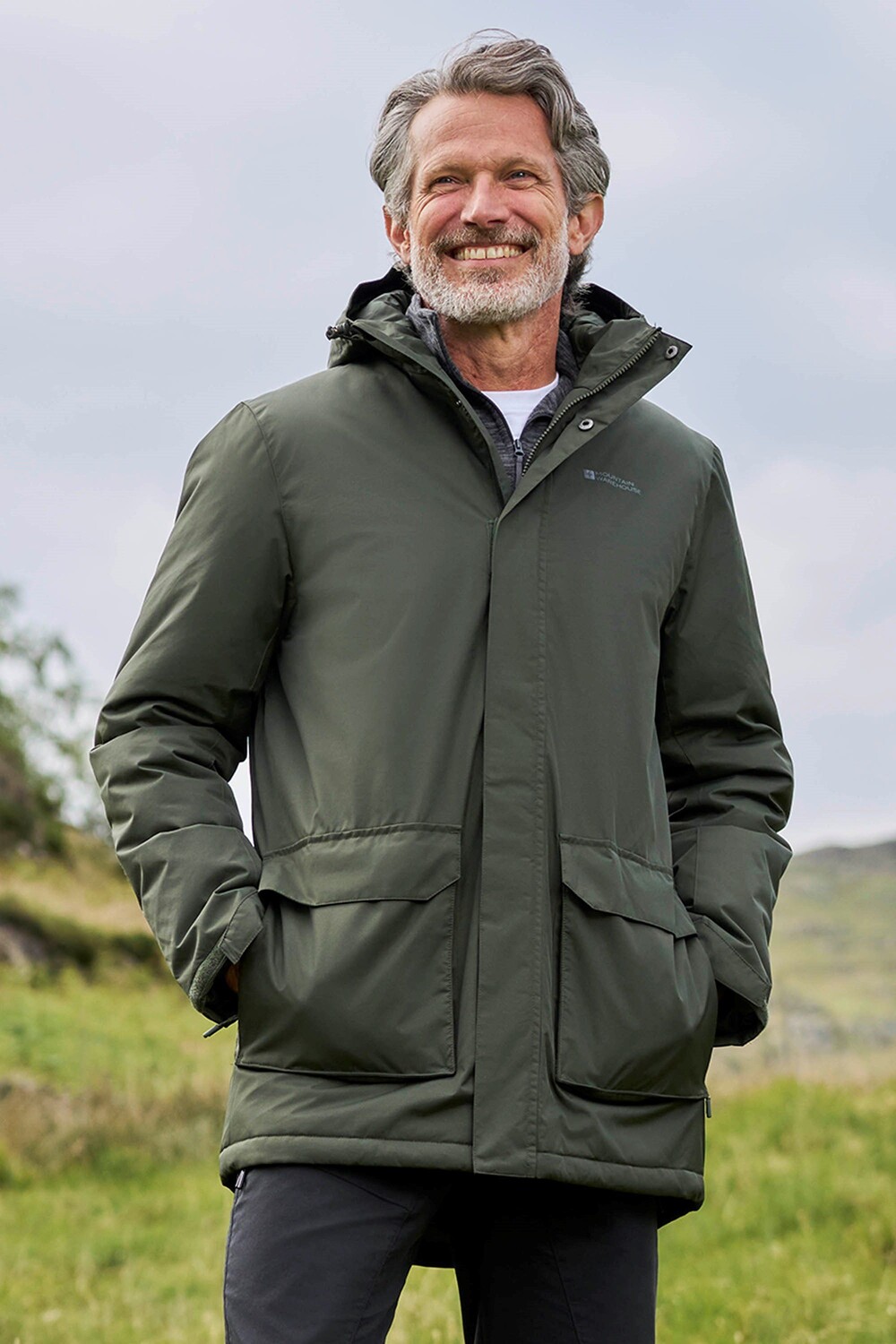 Парка утепленная Mountain Warehouse Ranger, хаки
Парка утепленная Mountain Warehouse Ranger, хаки