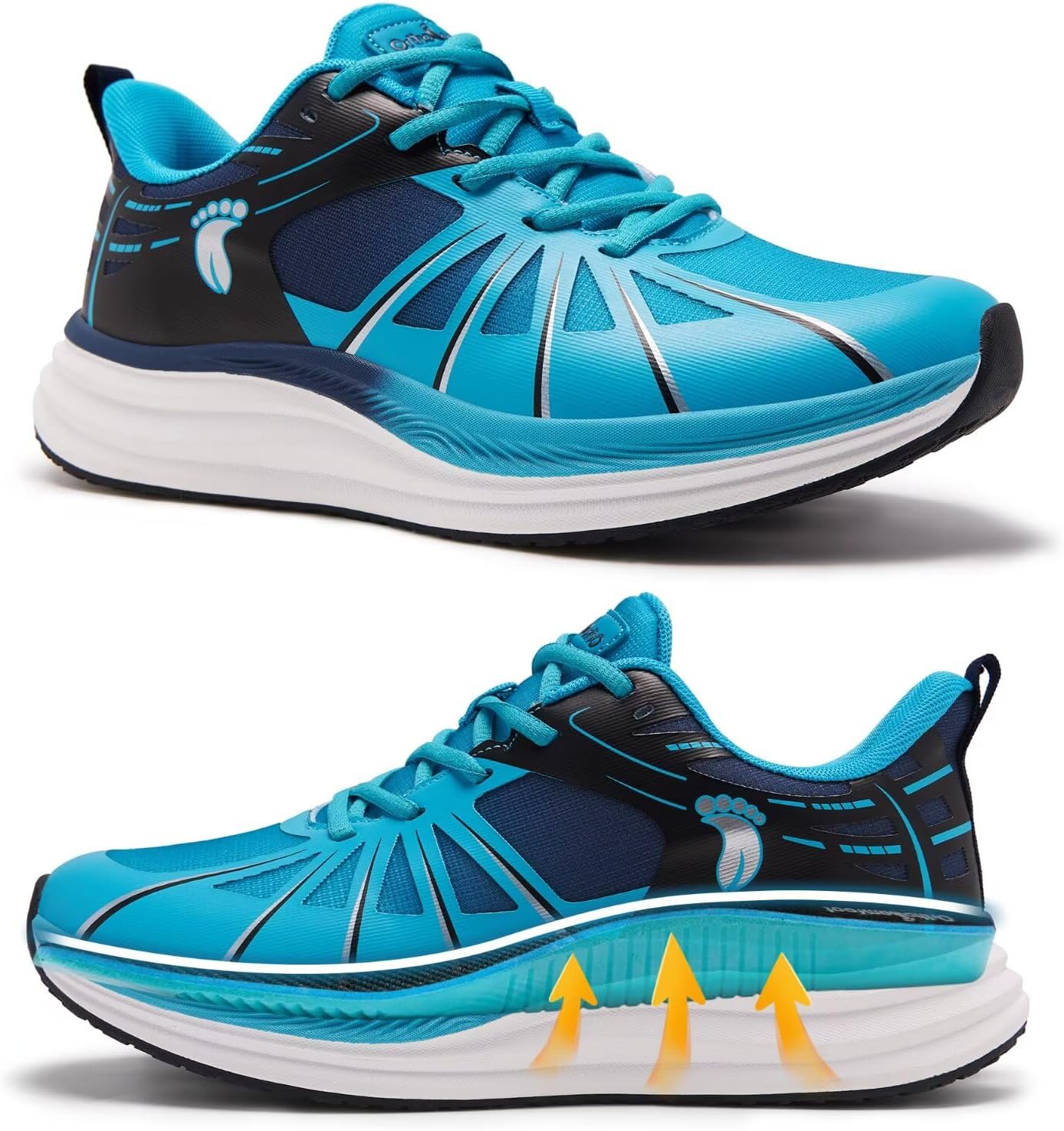 Мужские ортопедические кроссовки для дорожного бега: удобные повседневные с поддержкой свода стопы Orthocomfoot, синий
Мужские ортопедические кроссовки для дорожного бега: удобные повседневные с поддержкой свода стопы Orthocomfoot, синий