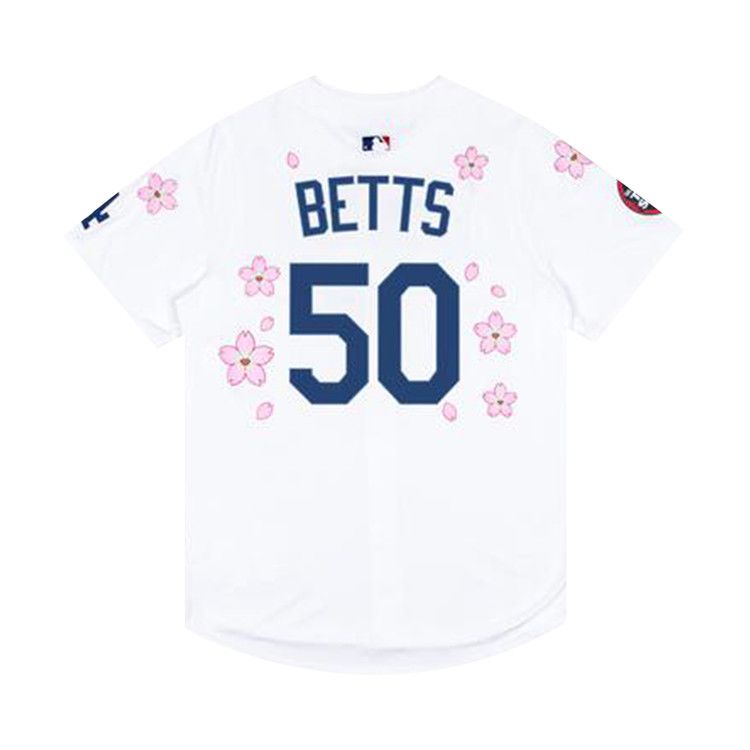 Джерси Nike x Takashi Murakami x MLB World Tour Tokyo Series 2025 Dodgers Betts Jersey, White 
Джерси Nike x Takashi Murakami x MLB World Tour Tokyo Series 2025 Dodgers Betts Jersey, White