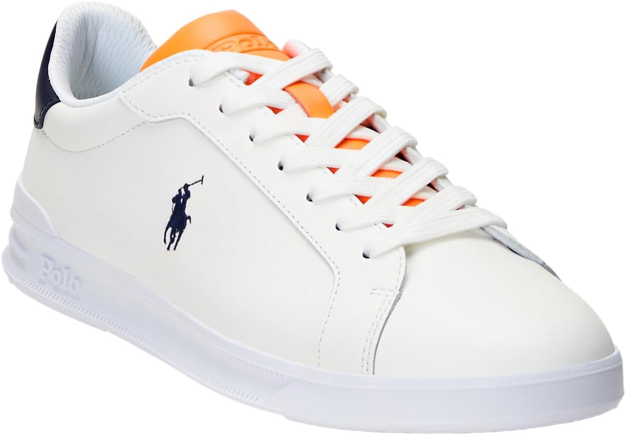 POLO RALPH LAUREN Mens Heritage Court Ii Leather Sneaker, White/Navy/Orange, Белый, POLO RALPH LAUREN Mens Heritage Court Ii Leather Sneaker, White/Navy/Orange
POLO RALPH LAUREN Mens Heritage Court Ii Leather Sneaker, White/Navy/Orange, Белый, POLO RALPH LAUREN Mens Heritage Court Ii Leather Sneaker, White/Navy/Orange