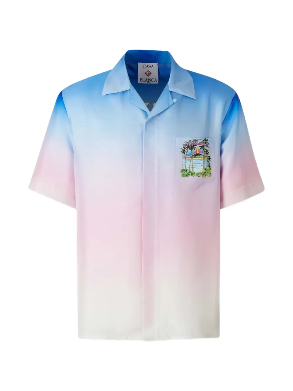 Рубашка свободного кроя с принтом Casablanca, синий
Рубашка свободного кроя с принтом Casablanca, синий