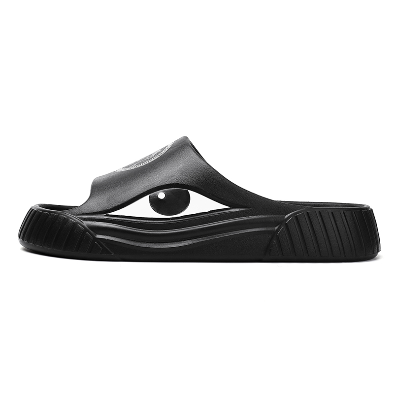 LONGYING Тапочки-слайды мужские, черно-белые
LONGYING Тапочки-слайды мужские, черно-белые