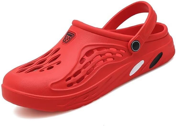 Мужские и женские модные открытые сандалии с закрытым носком для летнего пляжного отдыха и прогулок Zonkacen, красный
Мужские и женские модные открытые сандалии с закрытым носком для летнего пляжного отдыха и прогулок Zonkacen, красный