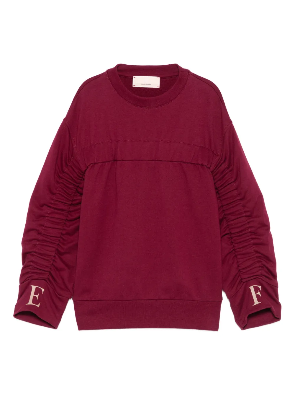 Толстовка с присборенными рукавами Elisabetta Franchi La Mia Bambina, красный
Толстовка с присборенными рукавами Elisabetta Franchi La Mia Bambina, красный