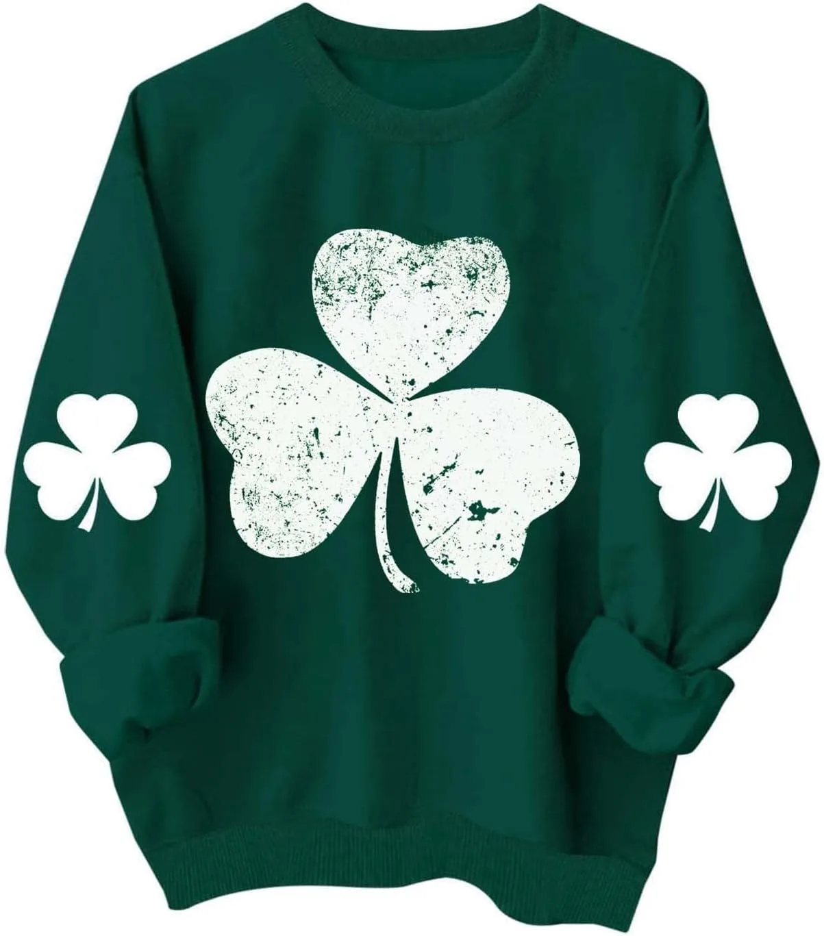 Свитшот Mzkdieey St. Patrick's Day с клевером
Свитшот Mzkdieey St. Patrick's Day с клевером