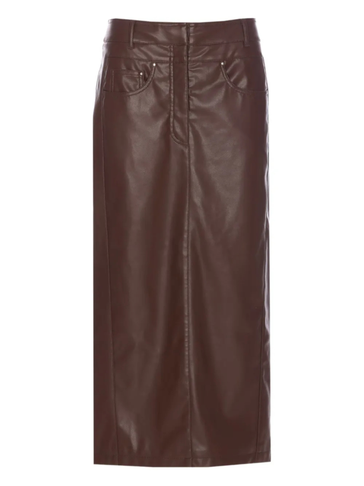 Юбка миди из искусственной кожи Urbancode, коричневый
Юбка миди из искусственной кожи Urbancode, коричневый
