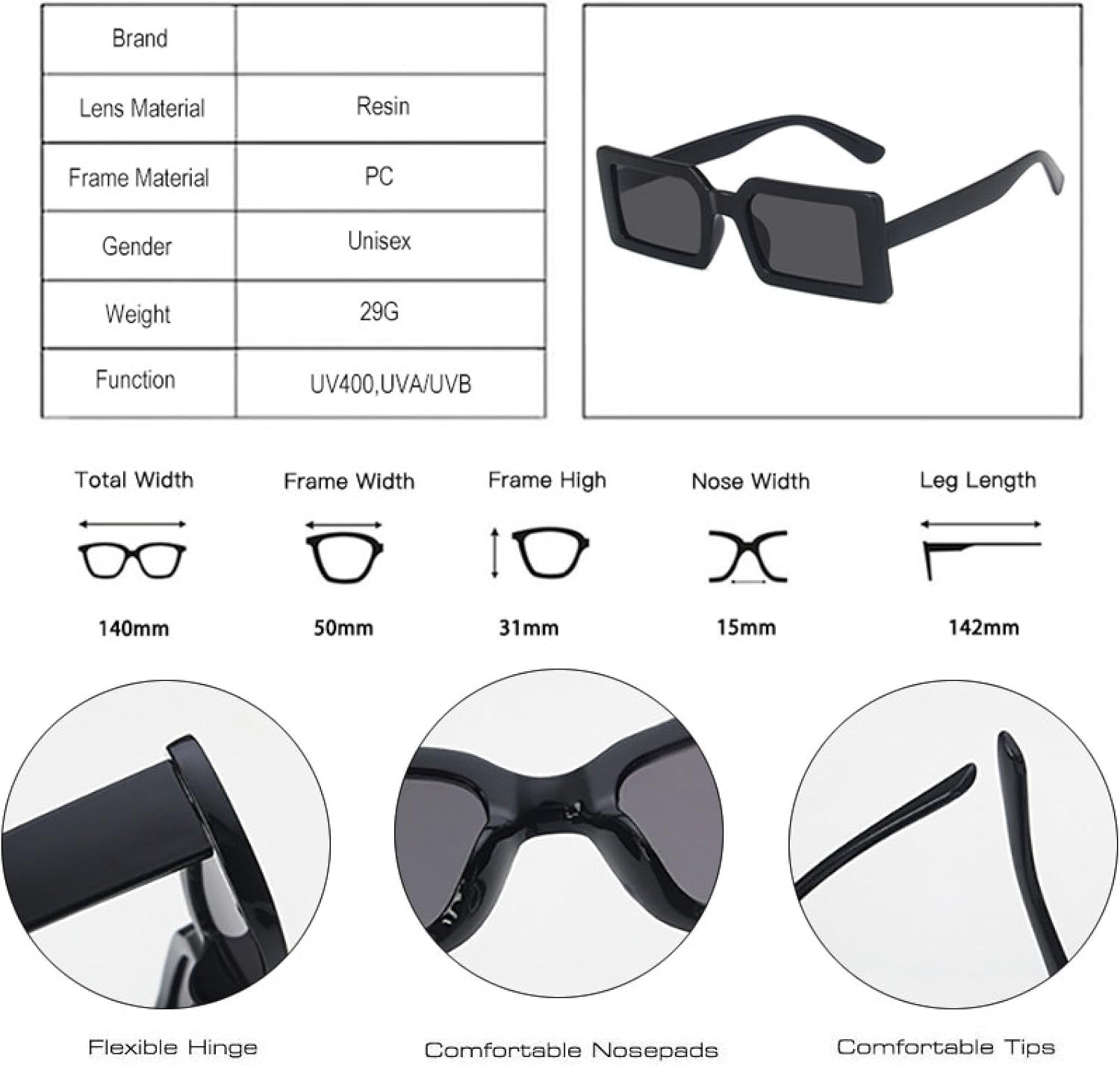 Модные зеленые прямоугольные женские солнцезащитные очки с прозрачными линзами цвета океана, винтажные мужские солнцезащитные очки с защитой от УФ-излучения UV400 VVTWSSW, Fluorescent Green
Модные зеленые прямоугольные женские солнцезащитные очки с прозрачными линзами цвета океана, винтажные мужские солнцезащитные очки с защитой от УФ-излучения UV400 VVTWSSW, Fluorescent Green