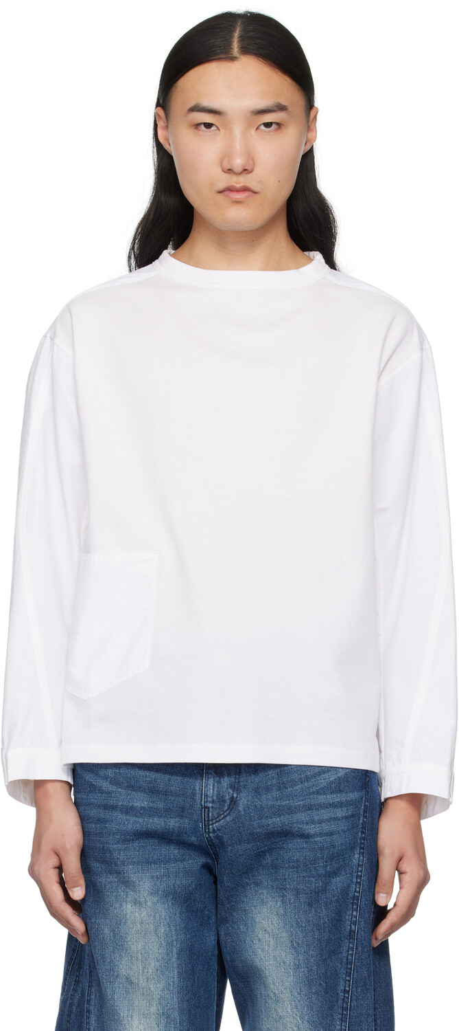 Футболка с длинным рукавом изогнутого силуэта lesugiatelier
Футболка с длинным рукавом изогнутого силуэта lesugiatelier