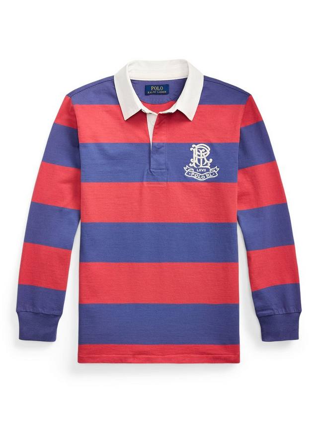 Детская хлопковая регбийка с длинными рукавами Ralph Lauren, Red/Blue
Детская хлопковая регбийка с длинными рукавами Ralph Lauren, Red/Blue
