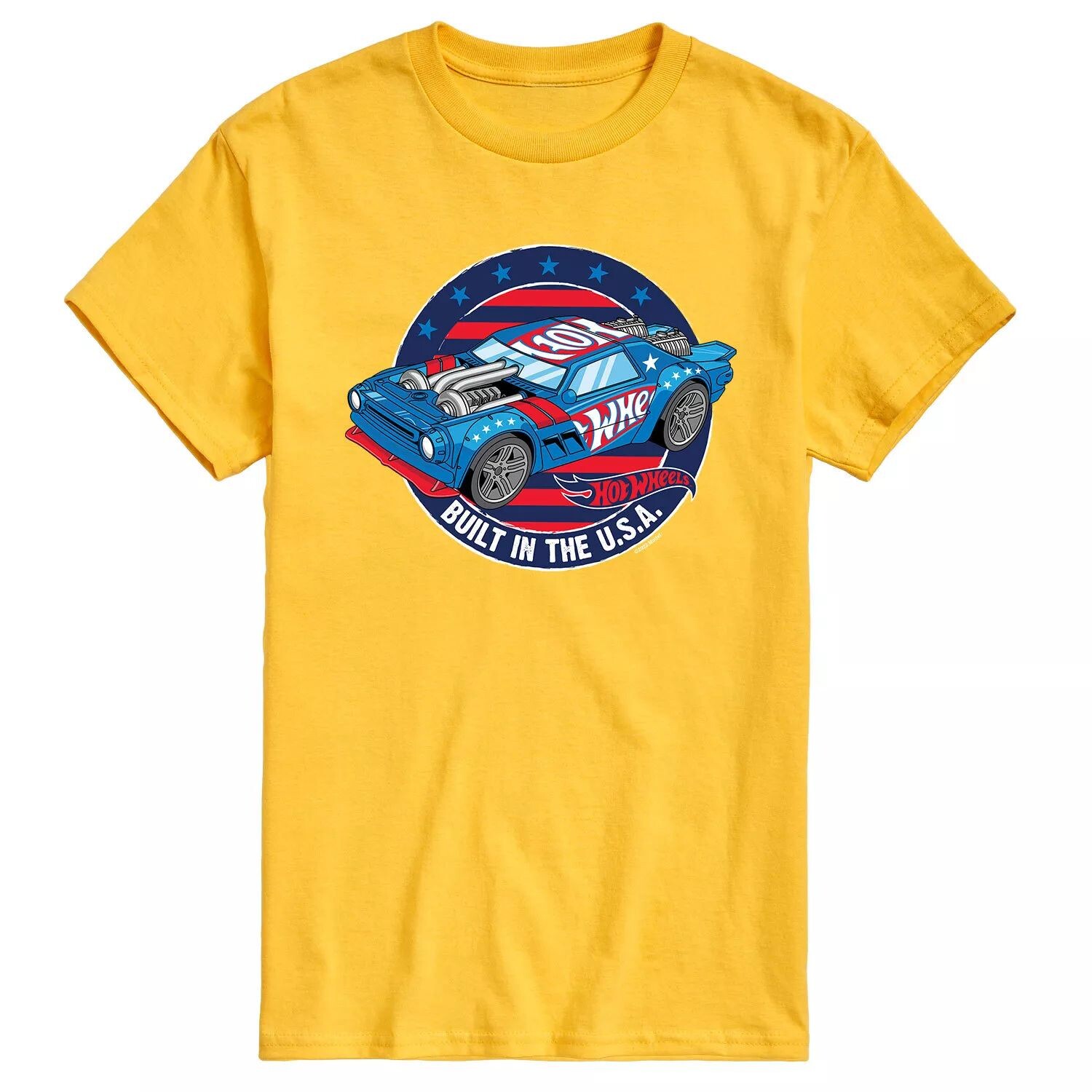 Мужская футболка Hot Wheels, построенная в США Licensed Character
Мужская футболка Hot Wheels, построенная в США Licensed Character