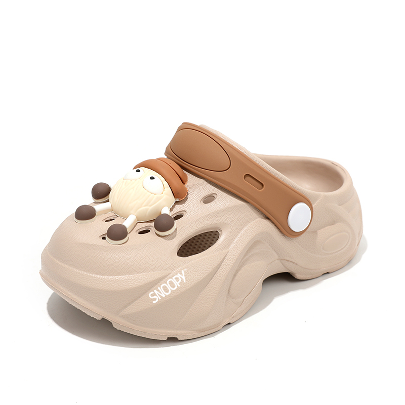 Детские дышащие сабо с защитой от ударов и истираний SNOOPY, бежевый/хаки
Детские дышащие сабо с защитой от ударов и истираний SNOOPY, бежевый/хаки