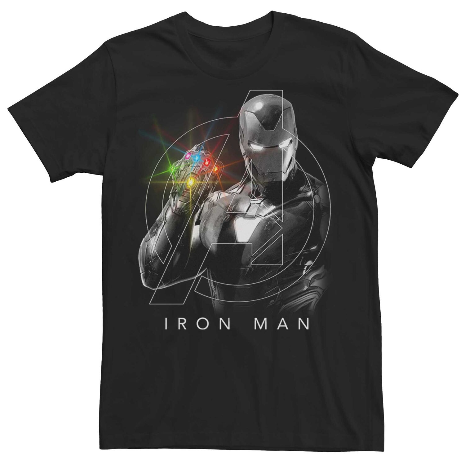 Мужская футболка с плакатом «Marvel Avengers: Endgame Iron Man Infinity Gauntlet» Licensed Character
Мужская футболка с плакатом «Marvel Avengers: Endgame Iron Man Infinity Gauntlet» Licensed Character