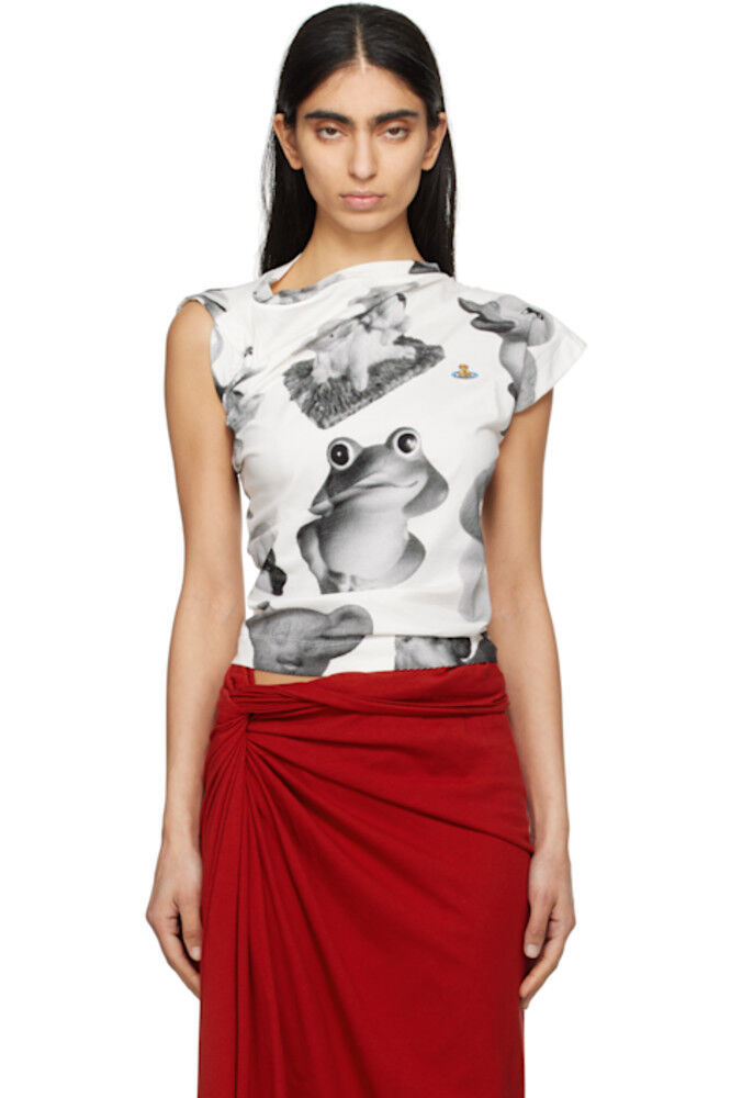 Футболка Hebo цвета Off-White Vivienne Westwood
Футболка Hebo цвета Off-White Vivienne Westwood