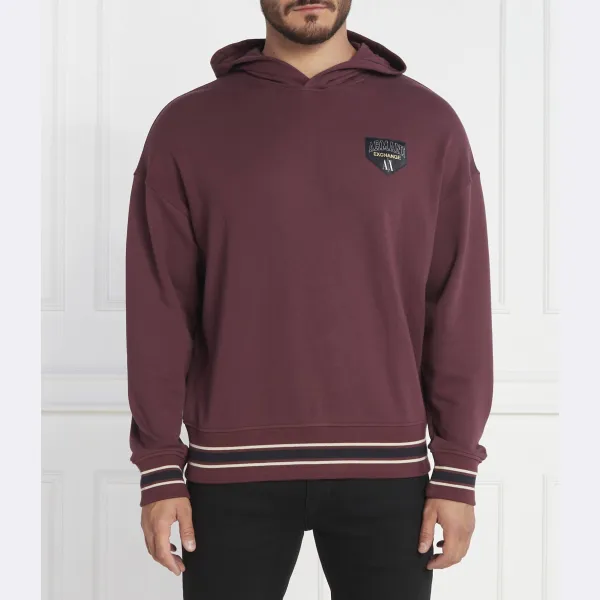 Толстовка обычного кроя Armani Exchange, бургунди
Толстовка обычного кроя Armani Exchange, бургунди