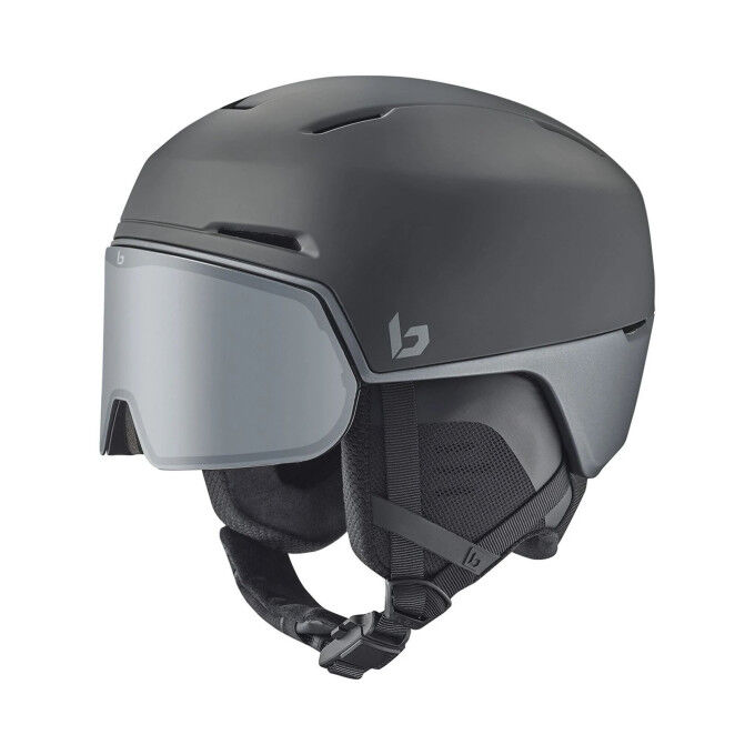 Горнолыжный шлем Bollé X-Fusion с козырьком - матово-черный стальной фотохромный серебристый кат 1-3
Горнолыжный шлем Bollé X-Fusion с козырьком - матово-черный стальной фотохромный серебристый кат 1-3