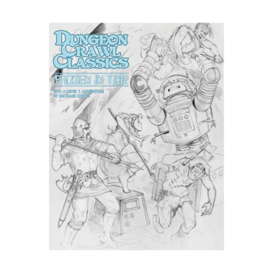 Модуль Frozen in Time (Limited Edition), Dungeon Crawl Classics Role Playing Games - Adventures
Модуль Frozen in Time (Limited Edition), Dungeon Crawl Classics Role Playing Games - Adventures