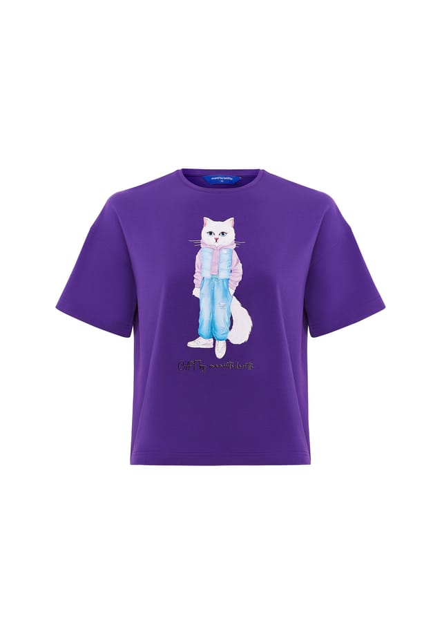 Рубашка ходячий кот Cat By Manii'Ta Lacitta, фиолетовый
Рубашка ходячий кот Cat By Manii'Ta Lacitta, фиолетовый