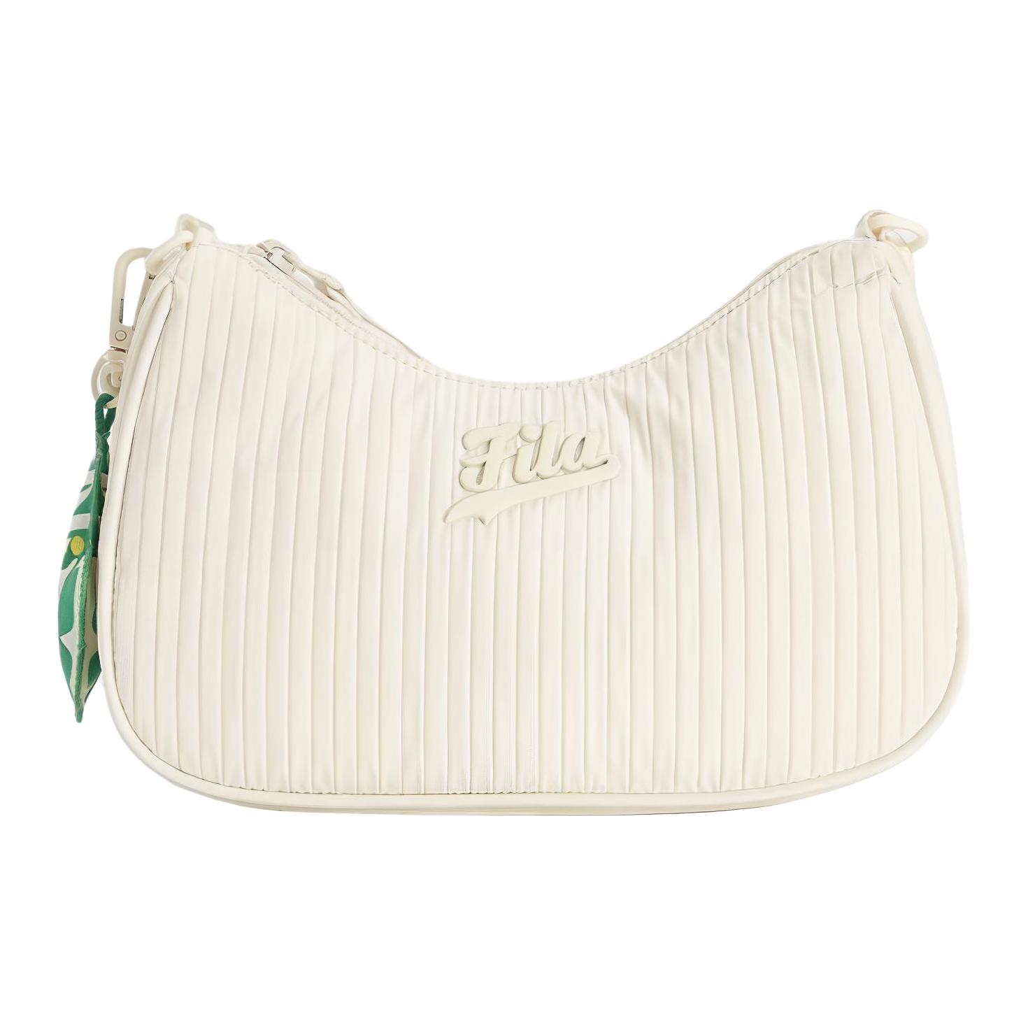 FILA FUSION Тканевая сумка через плечо женская белая, White 
FILA FUSION Тканевая сумка через плечо женская белая, White