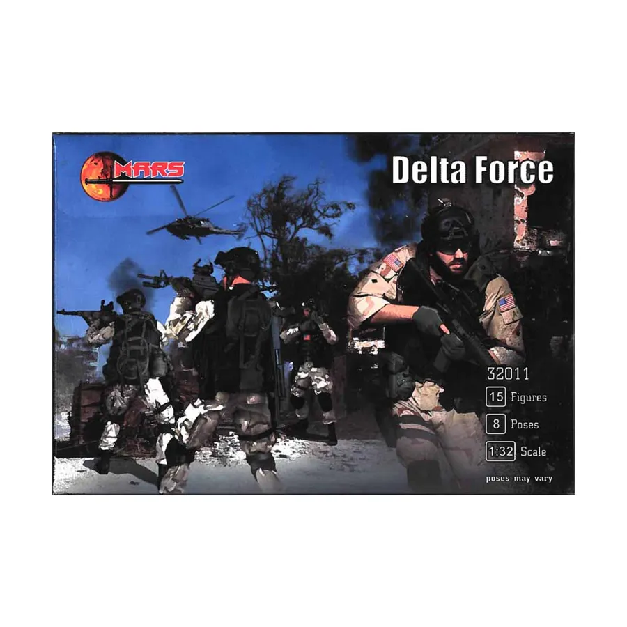Дельта Форс, Historical Miniatures (1:32) (Mars Figures)
Дельта Форс, Historical Miniatures (1:32) (Mars Figures)