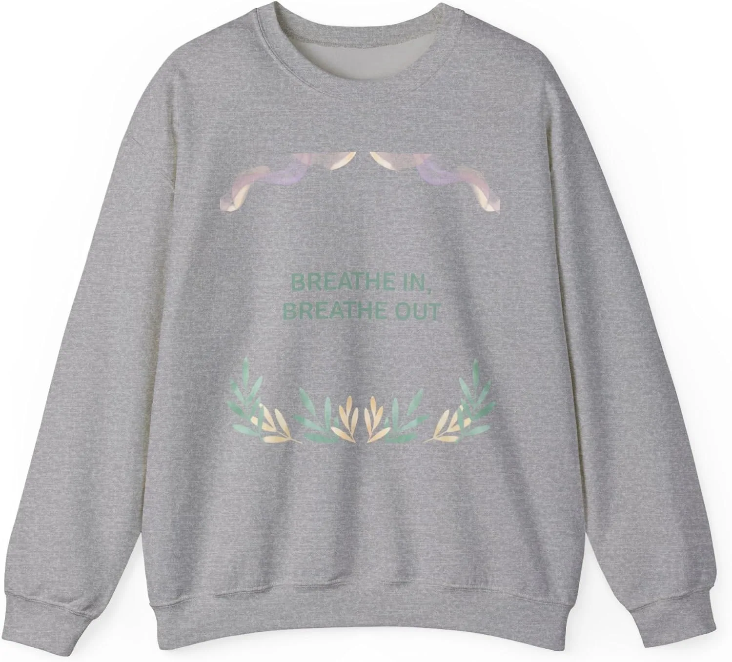 Толстовка Breathe In Breathe Out с принтом о ментальном здоровье
Толстовка Breathe In Breathe Out с принтом о ментальном здоровье