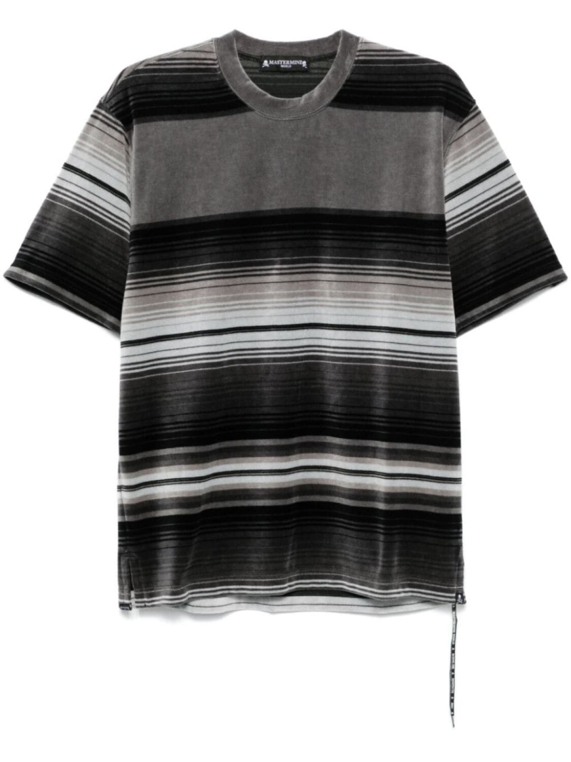 Mastermind Japan велюровая футболка, серый 
Mastermind Japan велюровая футболка, серый