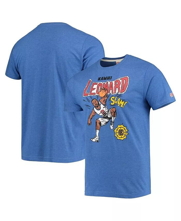 Мужская футболка Kawhi Leonard Royal La Clippers Comic Book Player Tri-Blend Homage
Мужская футболка Kawhi Leonard Royal La Clippers Comic Book Player Tri-Blend Homage