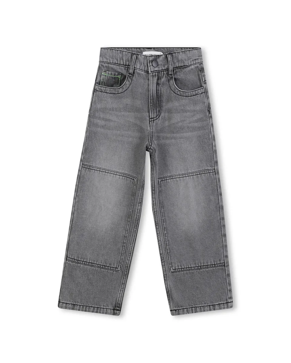 Детские джинсы серого цвета из хлопка Billieblush
Детские джинсы серого цвета из хлопка Billieblush