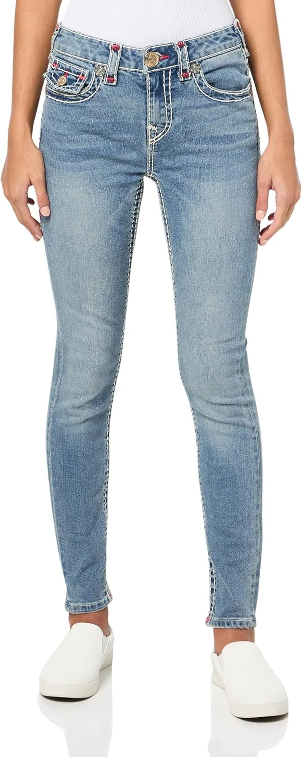 Женские джинсы True Religion Jennie Mid-Rise Flap Curve Skinny, цвет Nora
Женские джинсы True Religion Jennie Mid-Rise Flap Curve Skinny, цвет Nora