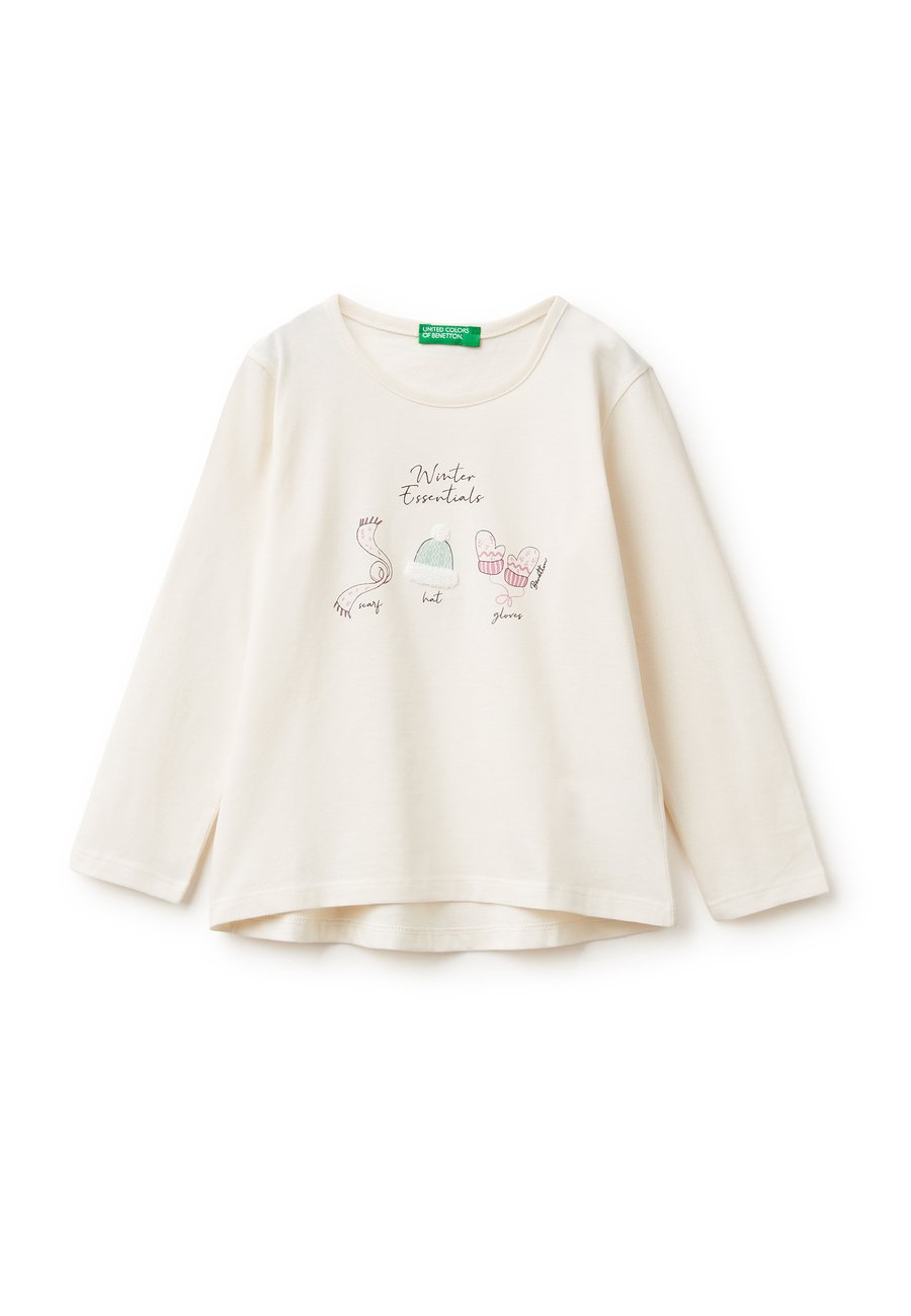Топ United Colors of Benetton Long sleeved top, White/Off-White
Топ United Colors of Benetton Long sleeved top, White/Off-White