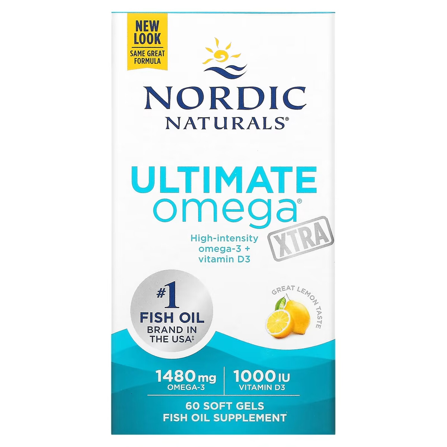 Ультимативные Омега Nordic Naturals с лимоном, 60 мягких таблеток
Ультимативные Омега Nordic Naturals с лимоном, 60 мягких таблеток